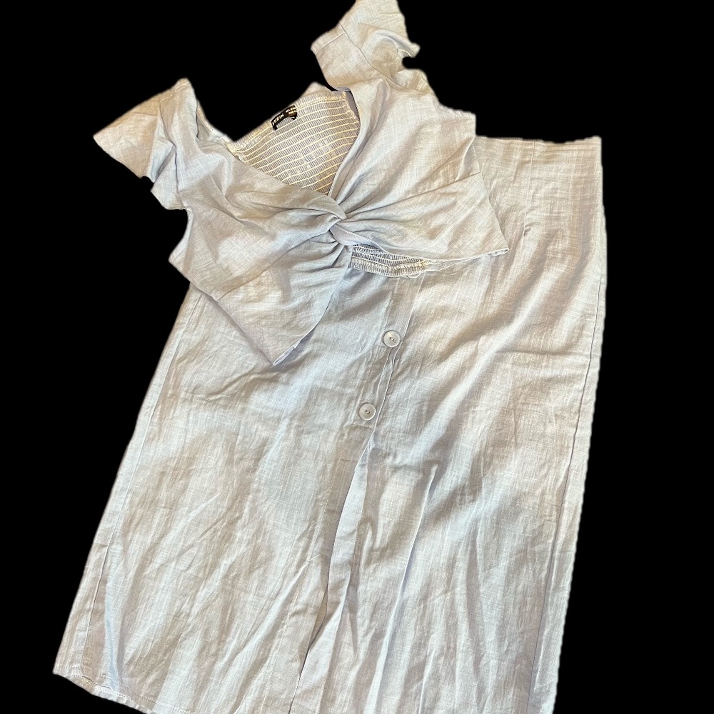 Linen Skirt and Top